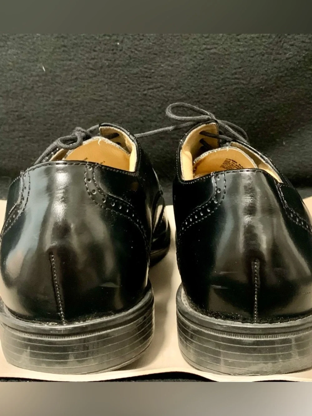 Croft & Barrow Bowman Black Wingtip Dress Shoes – Men’s 11.5 Wide